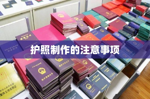 西夏护照制作的注意事项