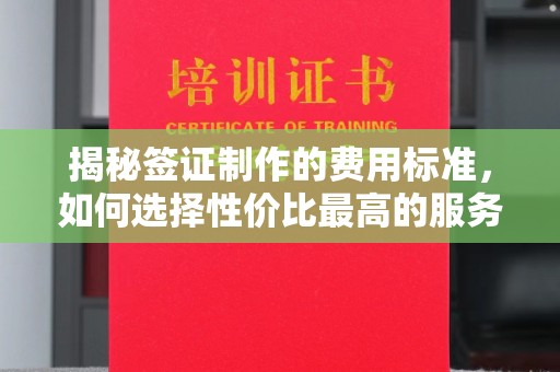 西夏揭秘签证制作的费用标准，如何选择性价比最高的服务？