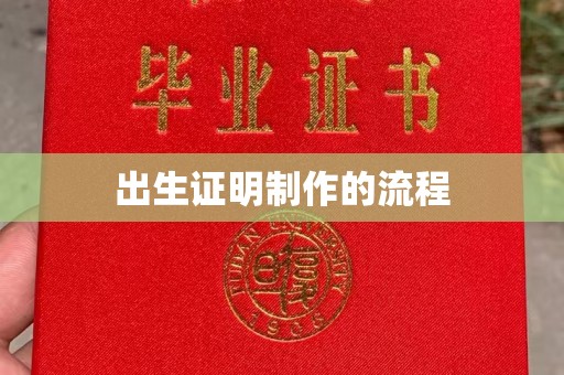 西夏出生证明制作的流程