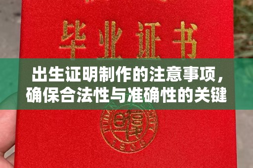西夏出生证明制作的注意事项，确保合法性与准确性的关键步骤